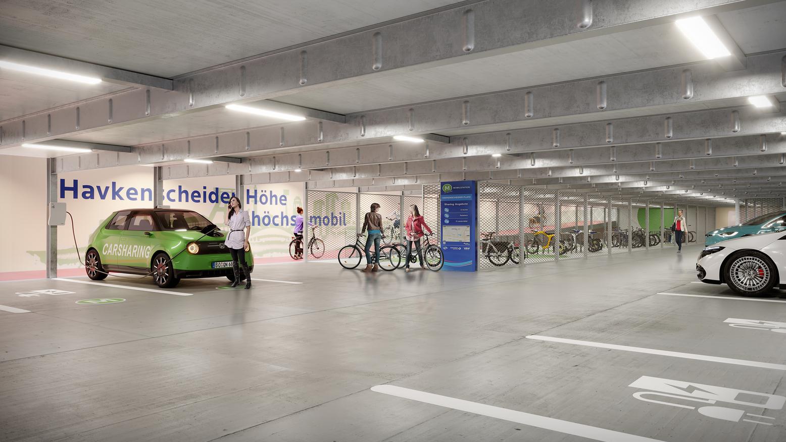 Visualisierung Quartiersgarage