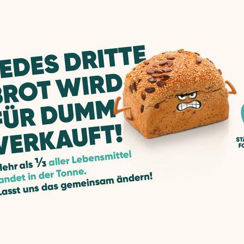 Motiv Städte gegen Food Waste mit Brot