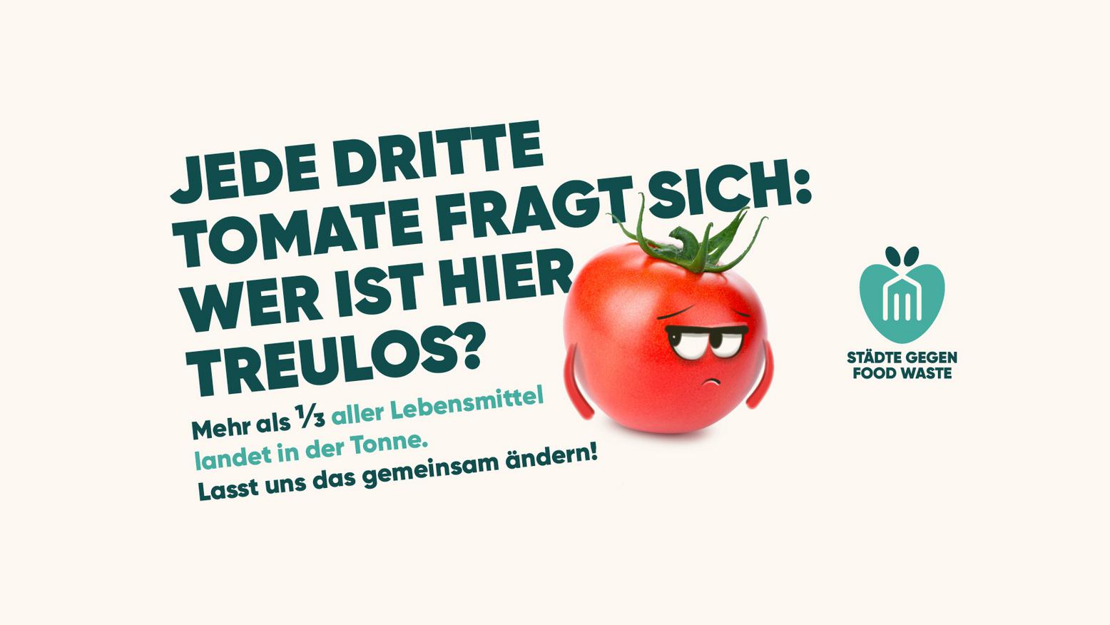 Motiv Städte gegen Food Waste” Tomate
