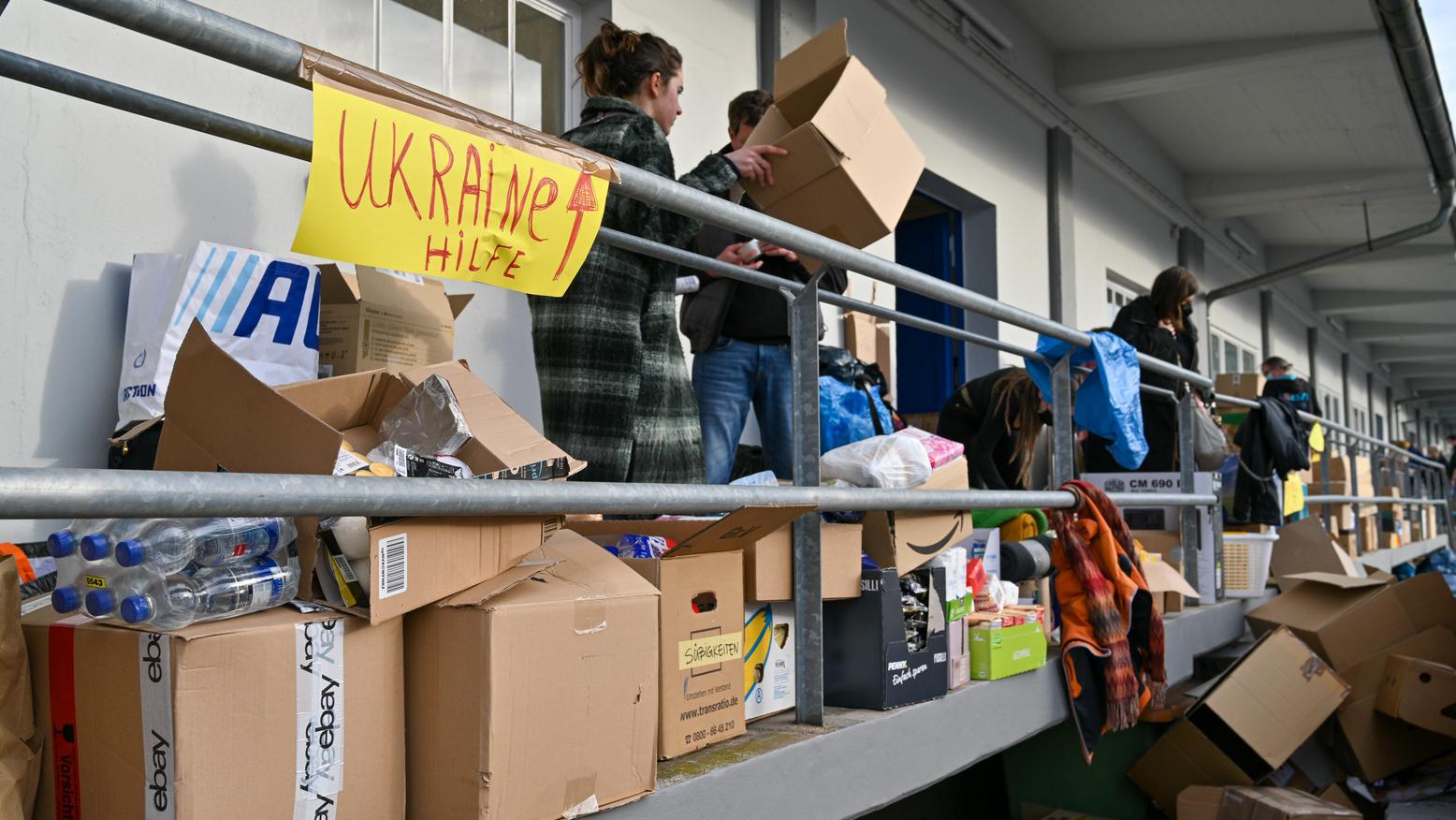 Sammelstelle der Bochum-Donezk Partnerschaftsgesellschaft