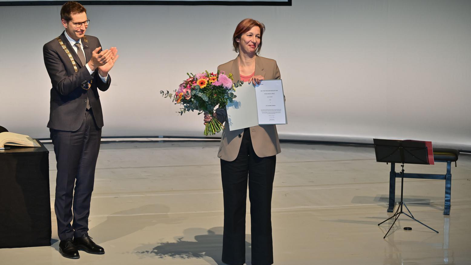 Thomas Eiskirch mit Ute Adamczewski