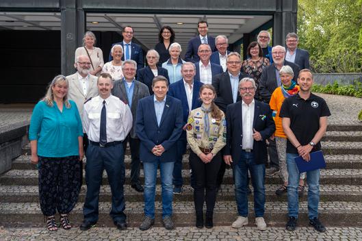 Gruppenbild der geehrten Personen