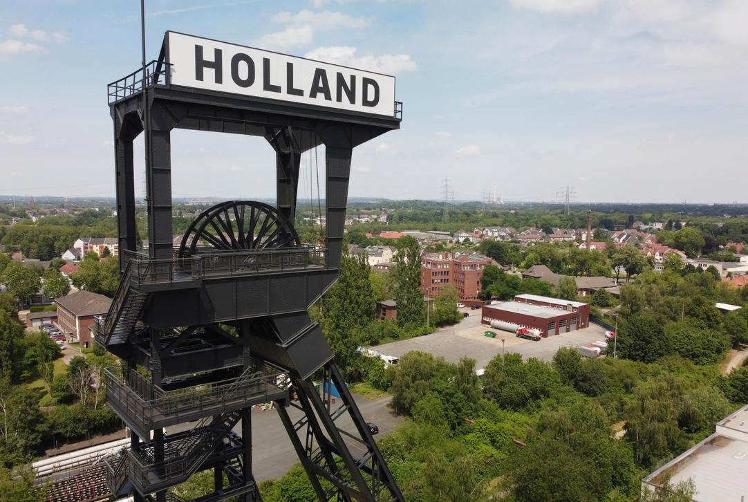 Zeche Holland Fördergerüst