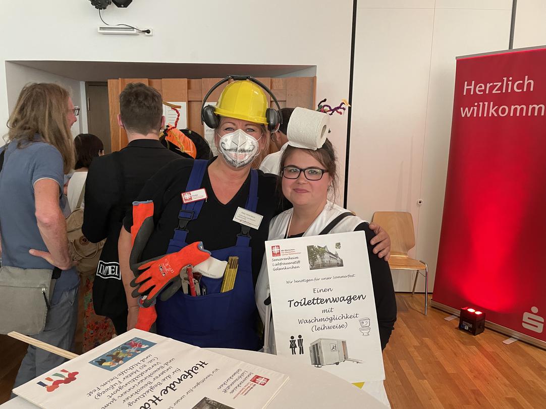 Menschen auf der Ruhrdax-Veranstaltung