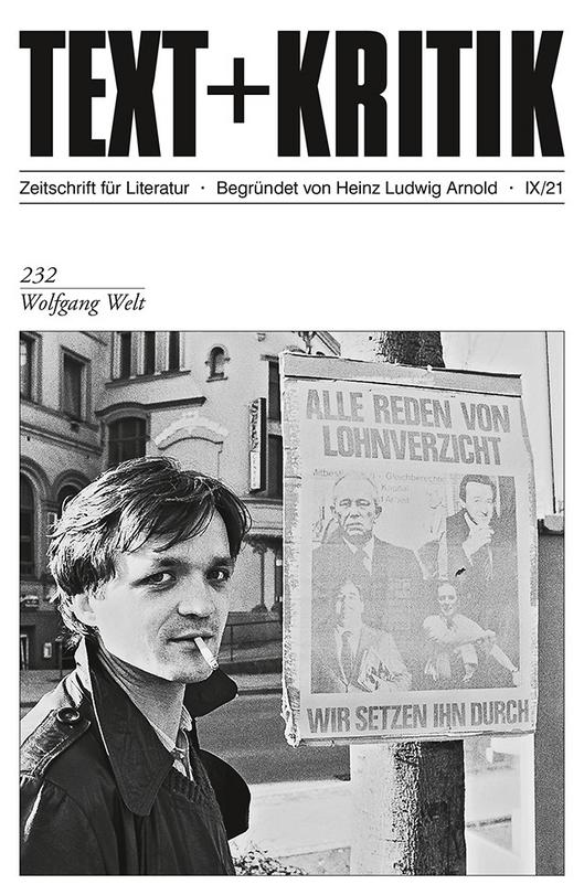 Buchcoverabbildung Wolfgang Welt