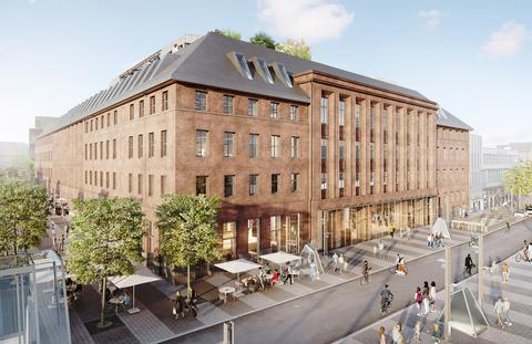 Außenansicht Haus des Wissens