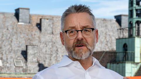 Stadtbaurat Dr. Markus Bradtke im Balkongespräch