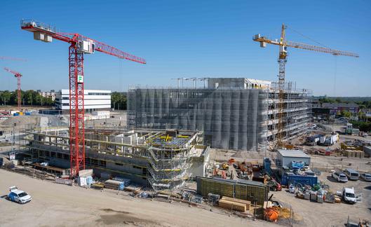 Die Baustelle von Mark 51°7 