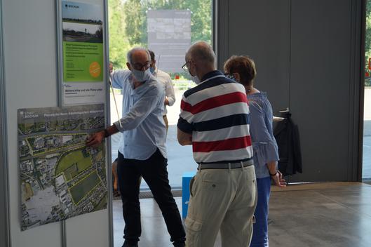 Plan des Neuen Bahnhofquartiers Wattenscheid