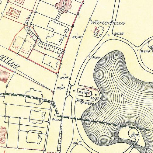 Plan der Stadt Bochum 1909 bis 1935 (Encke-Plan, Maßstab 1:2.000)