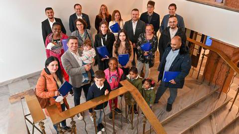 Einbürgerungsfeier im Bochumer Rathaus