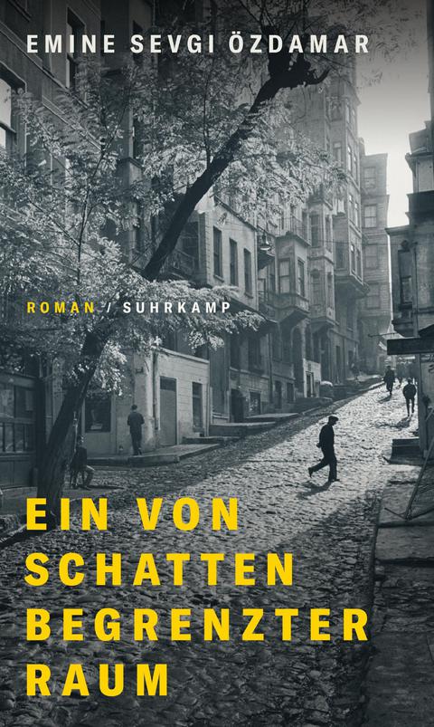 Cover Roman "Ein von Schatten begrenzter Raum“ von Emine Sevgi Özdamar