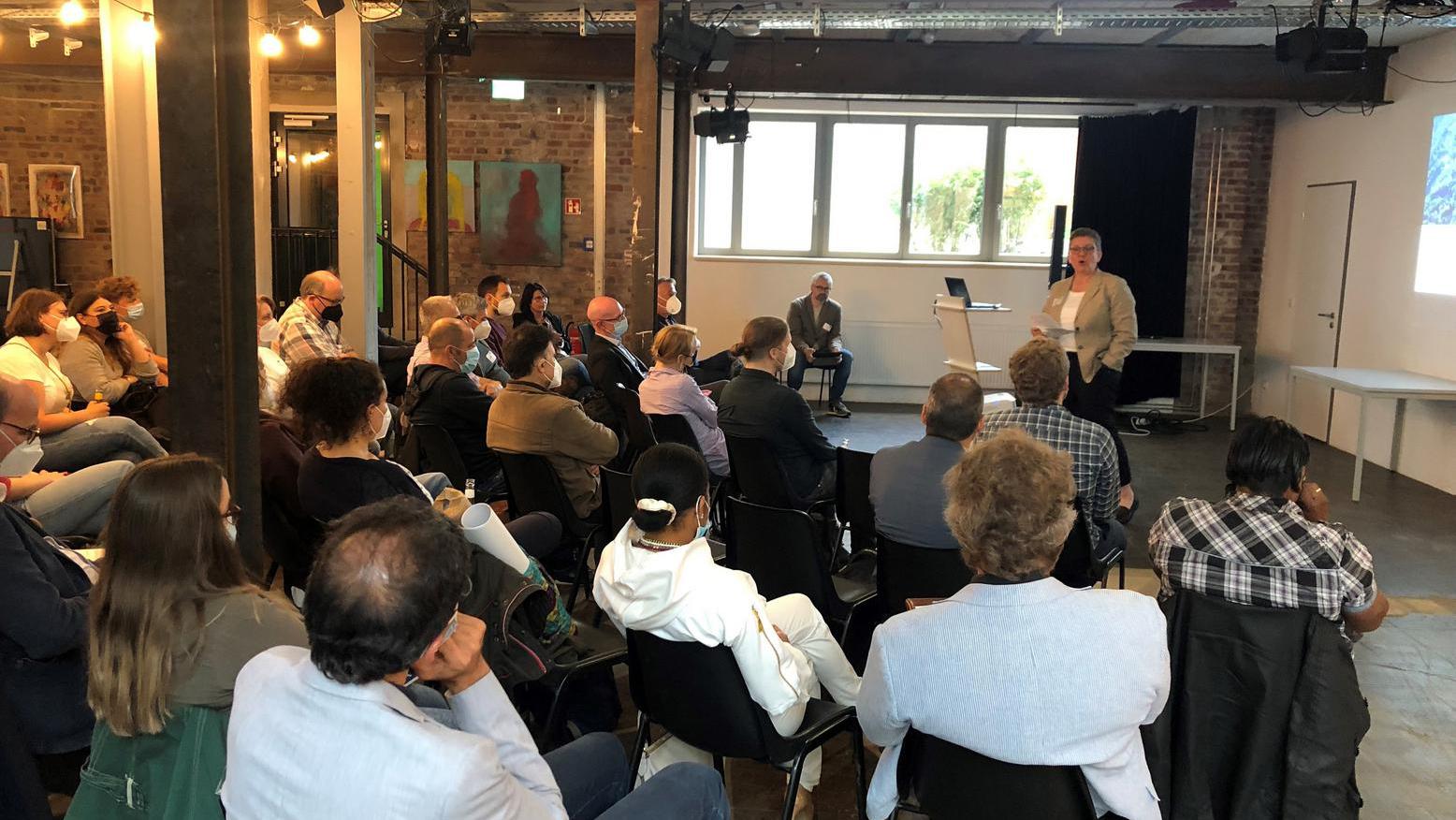 Impressionen aus dem Pup-up CityLab „Religiöse und kulturelle Vielfalt in der Stadtgesellschaft“ von 24. Mai 2022