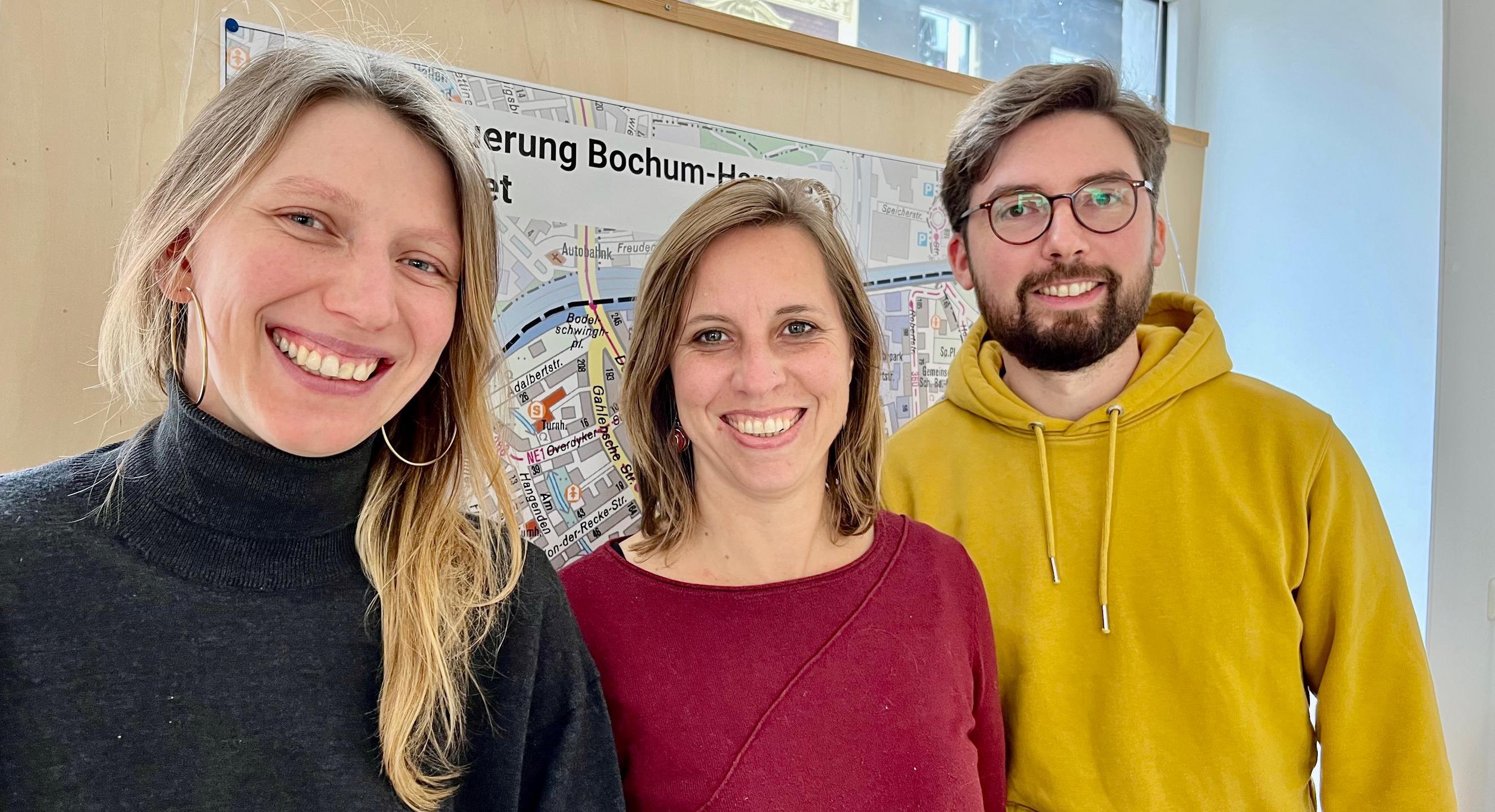 Team des Stadtteilbüros Hamme