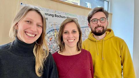 Team des Stadtteilbüros Hamme