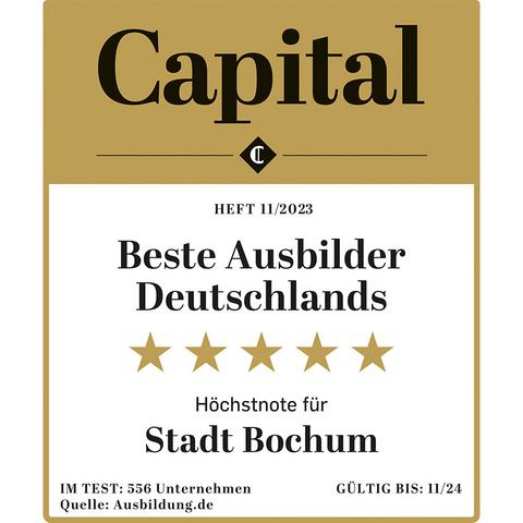 Logo Capital - Bester Ausbilder Deutschlands