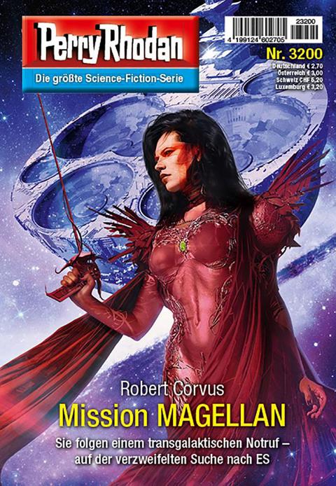 Deckblatt von "Perry Rhodan" - eine Illustration von Arndt Drechsler-Zakrzewski