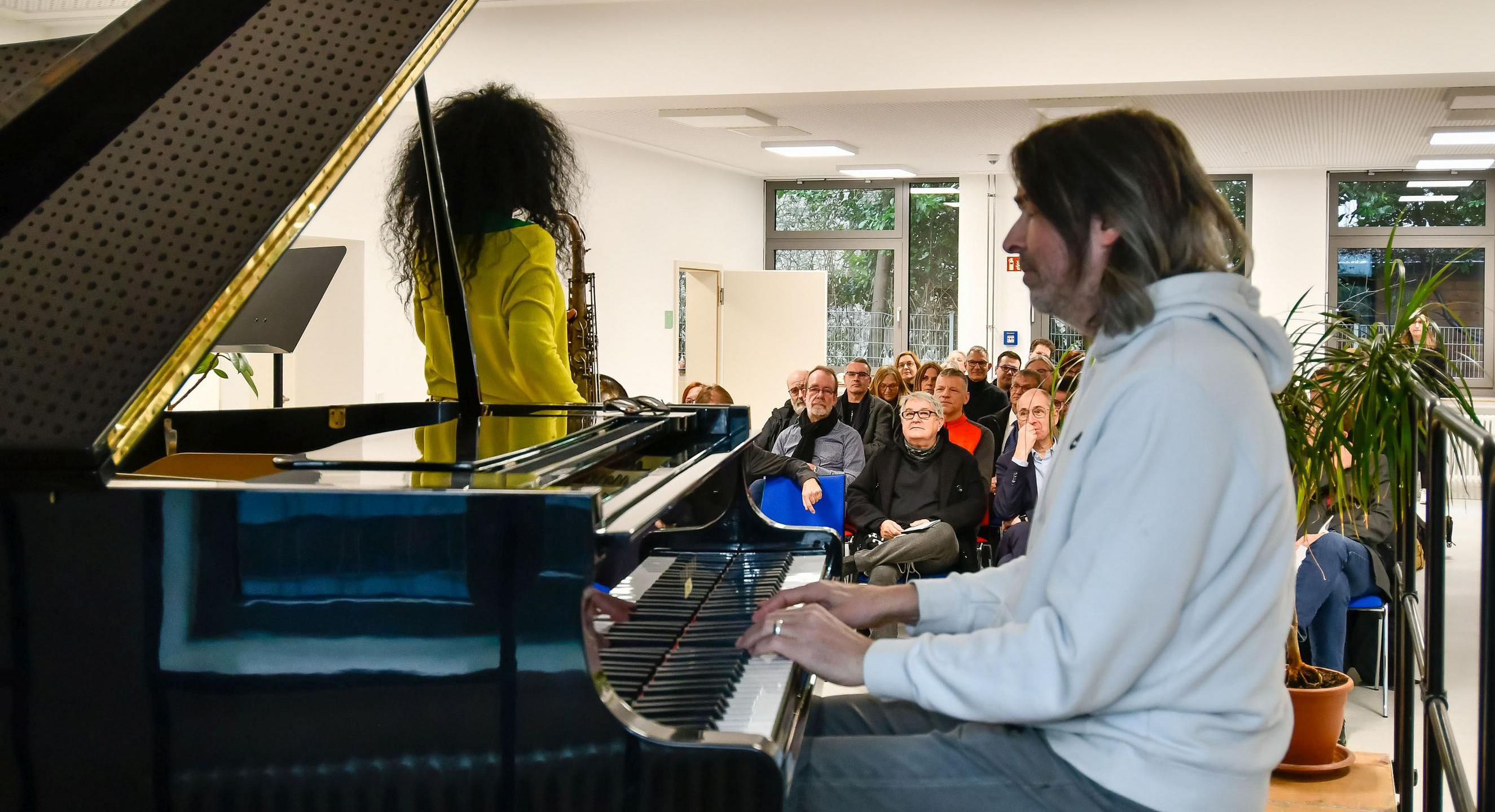 Eröffnung neuer Räumlichkeiten der Musikschule in Bochum-Langendreer am 9. Januar 2023
