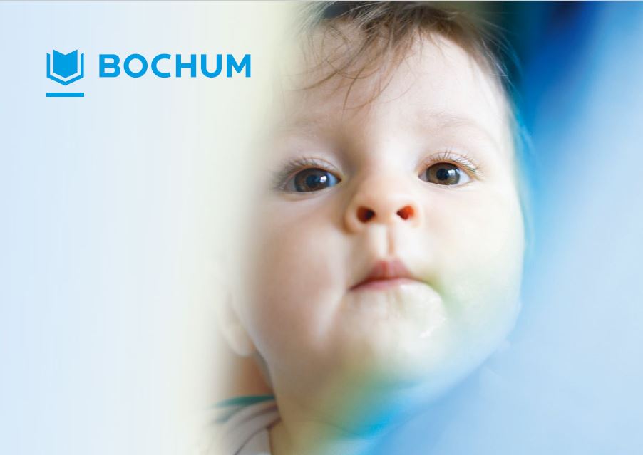 Gesicht eines kleinen Kindes