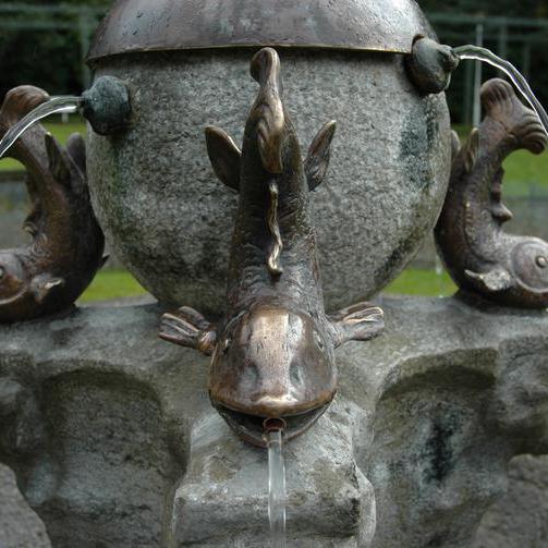 Jungmädchenbrunnen im Bochumer Stadtpark