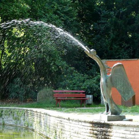 Vogelbrunnen im Stadtpark