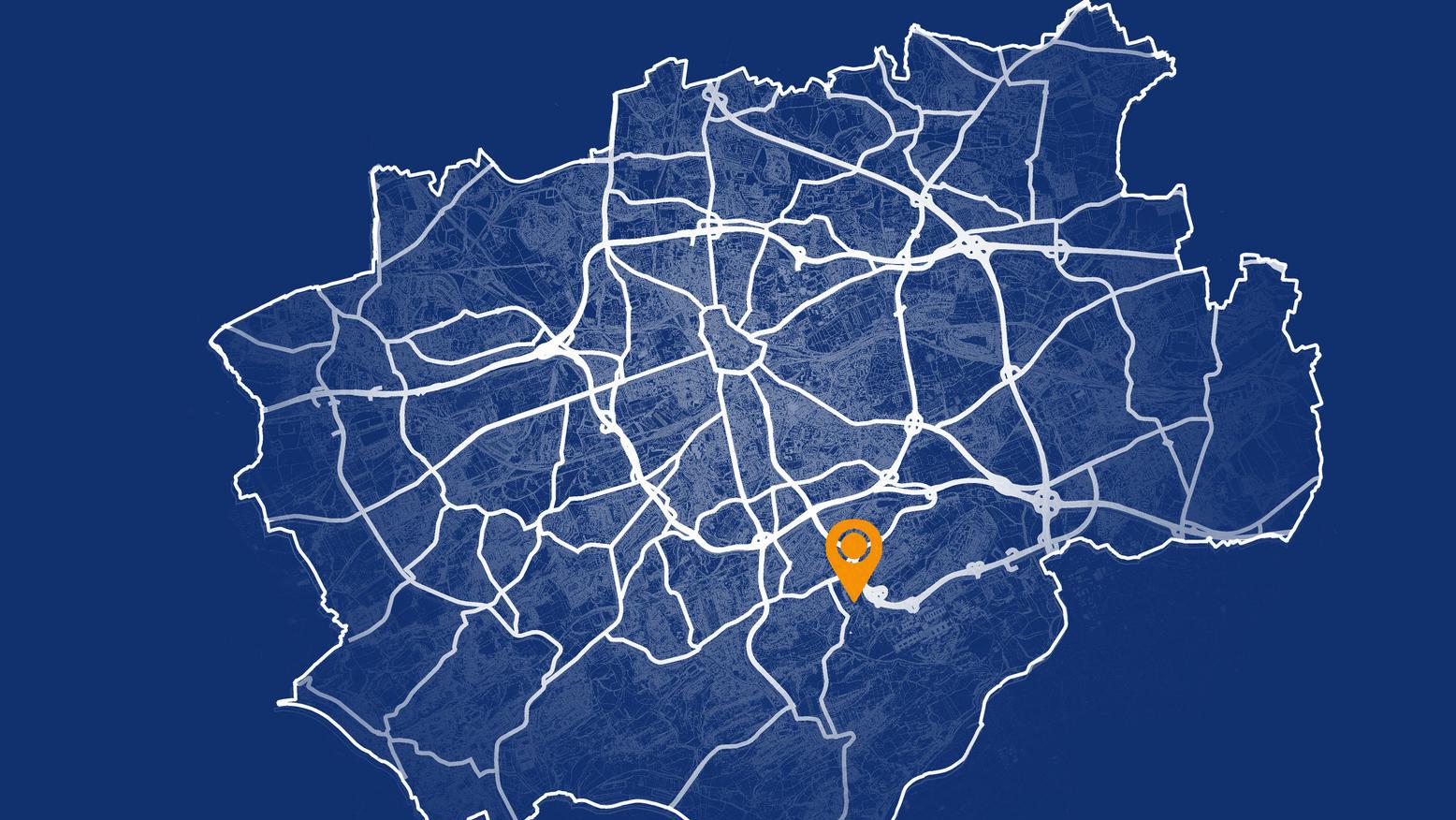 Verortung des neuen Quartiers im Stadtgebiet