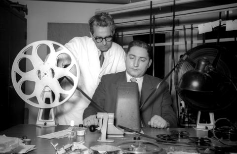 Filmschnitt Bochumer Jahresschau Meister Vennefrohne 8. Dezember 1958