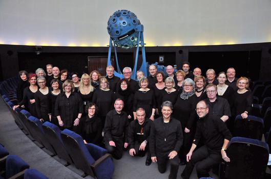 Gruppenbild Young People Chor und Band