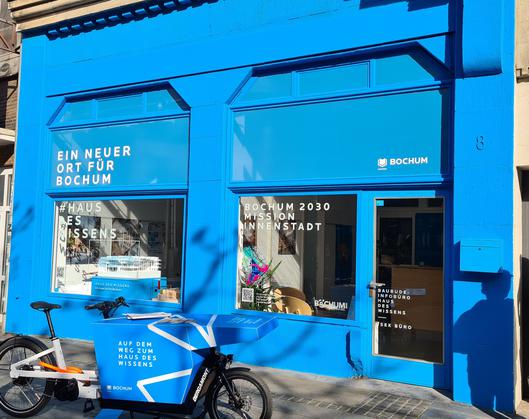 Das Bauinfobüro vom Haus des Wissens