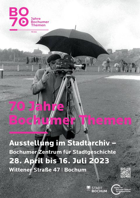 70 Jahre Bochumer Themen Plakat