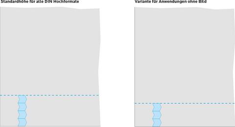 Weißes Label