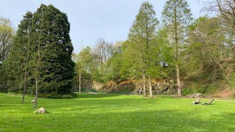 Luftaufnahme der Ruhrwiesen