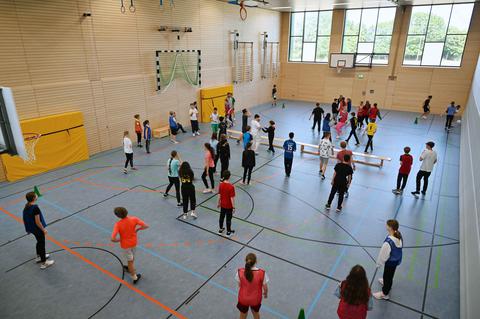 Sporthalle im Sportzentrum Wiemelhausen