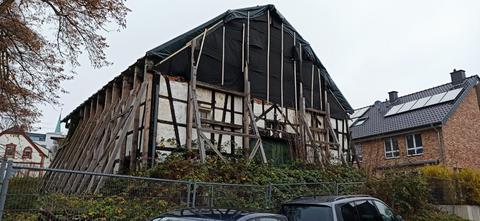 Das Fachwerkhauses in der Nöckerstraße