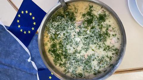 Lachssuppe lohikeitto