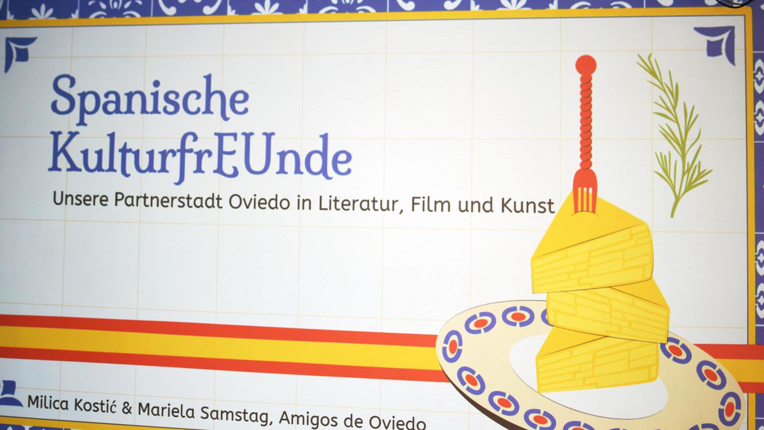 Titelfolie eine Powerpointpräsentation über Oviedo