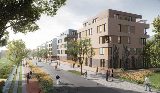 Entwurf vom neuen Ostpark