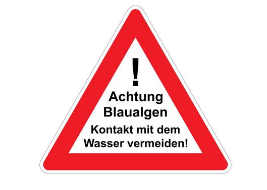 Piktogramm "Blaualgen"