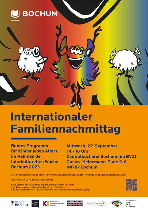 Plakat Internationaler Familiennachmittag