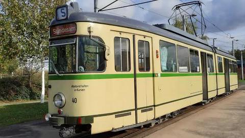 Historische Straßenbahn (TW 40)