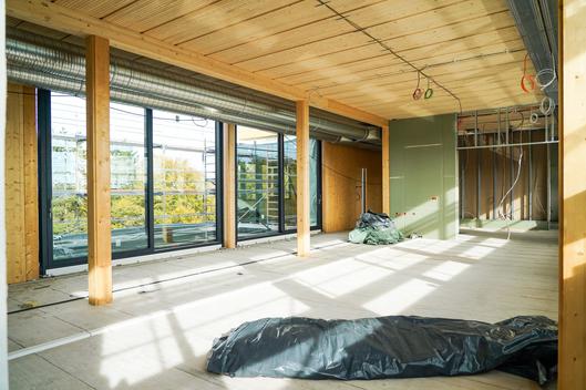 Innenansicht Kantinenbereich