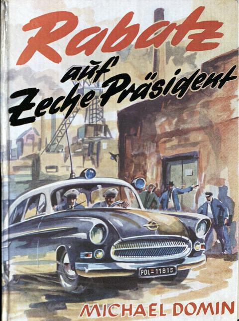 Buchcover Buch „Rabatz auf Zeche Präsident“
