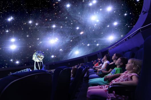 Sternenhimmel im Zeiss Planetarium Bochum