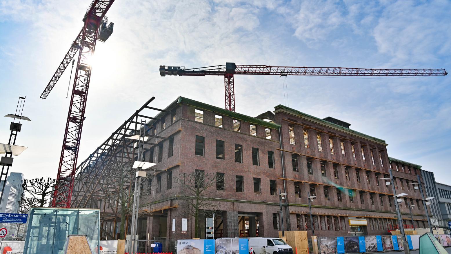 Baustelle Haus des Wissens