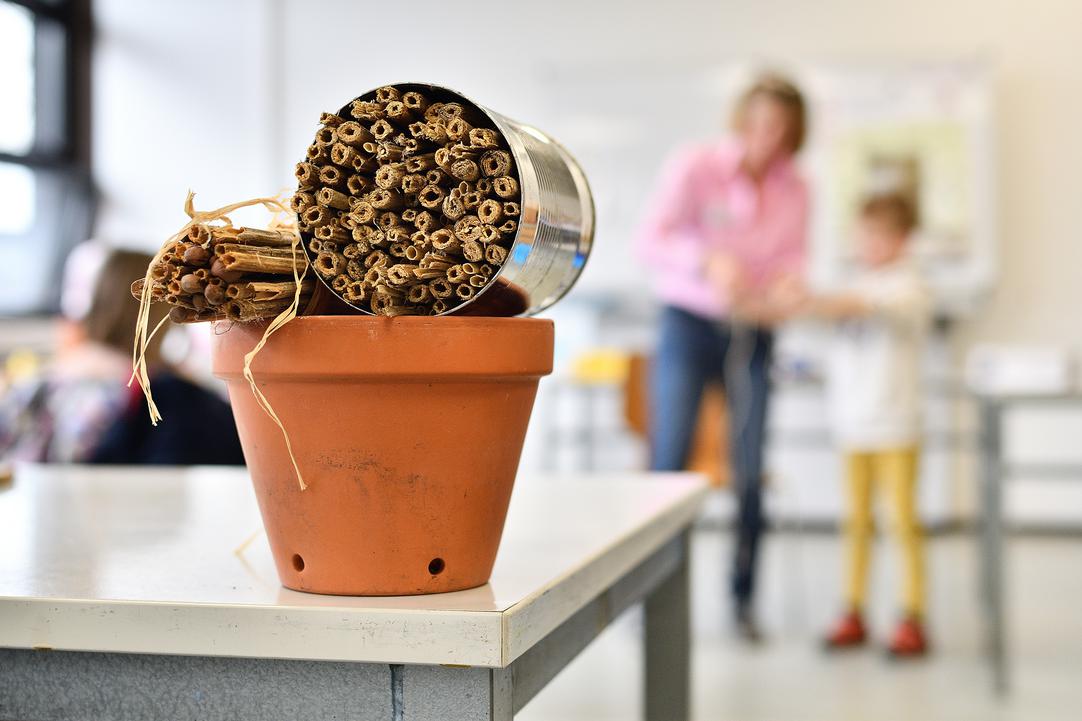 Ein Insektenhotel
