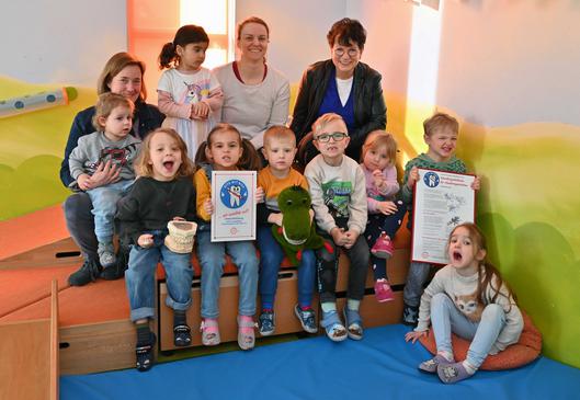 Zertifizierung "Kita mit Biss"