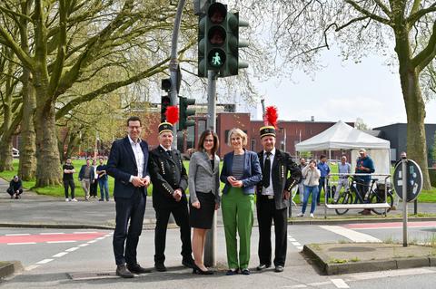 Gäste der Einweihung