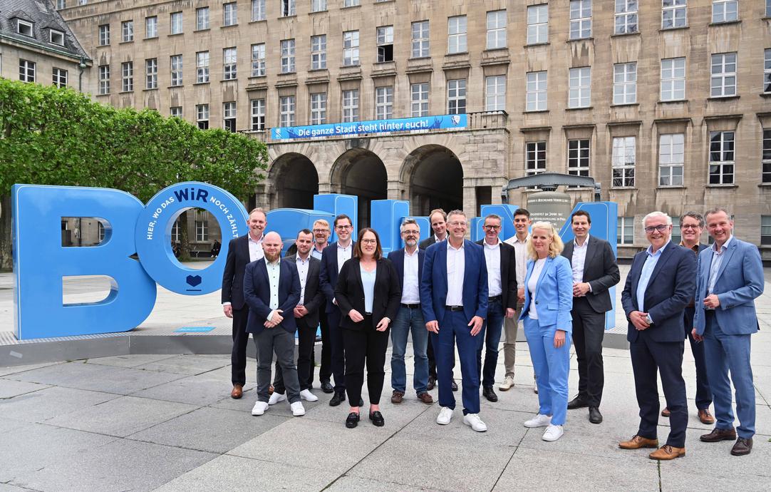 Teilnehmerinnen und Teilnehmer des zweiten Bochumer Wärmegipfels.