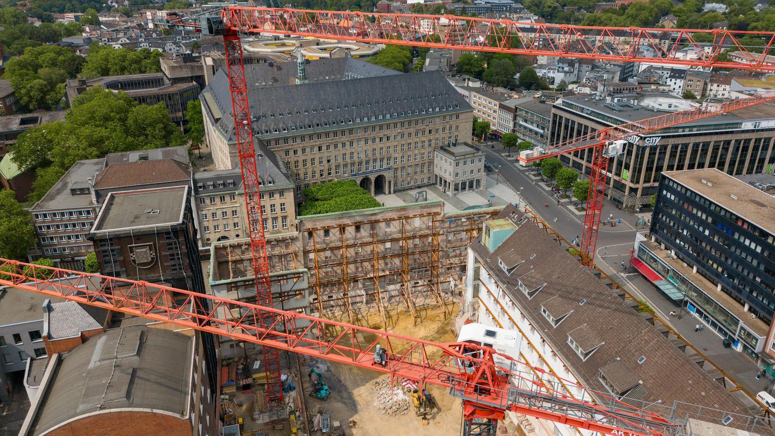 Luftaufnahme Haus des Wissens