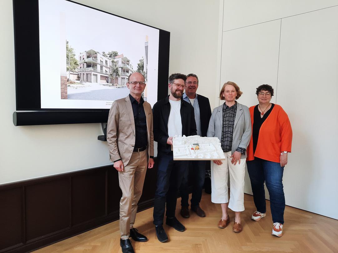 Vorstellung des Bauprojekts "Klarahöfe".